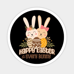 Happy Easter to every Bunny Vintage Magnet